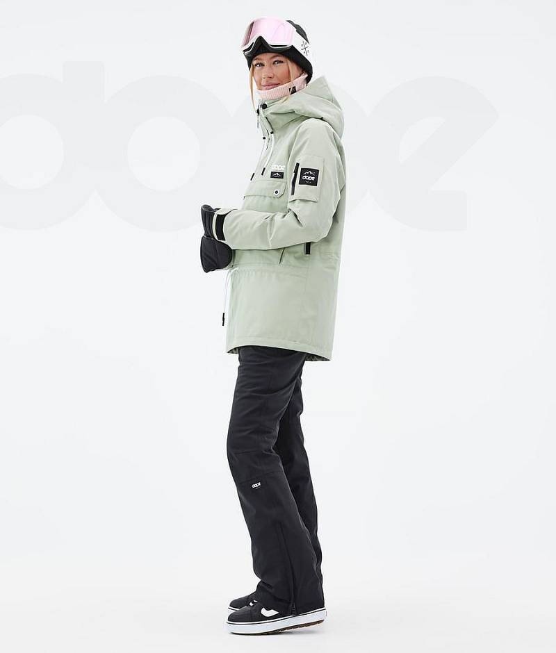 Green Women's Dope Annok W Snowboard Jackets | India_D1131