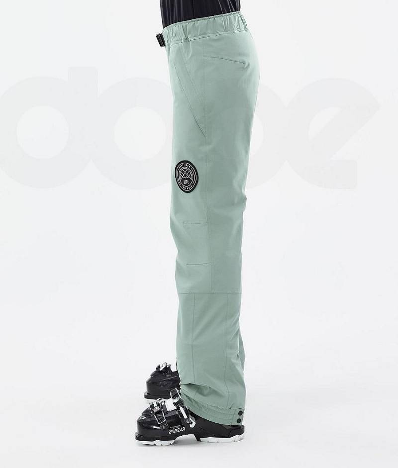 Green Women's Dope Blizzard W Ski Pants | India_D1874