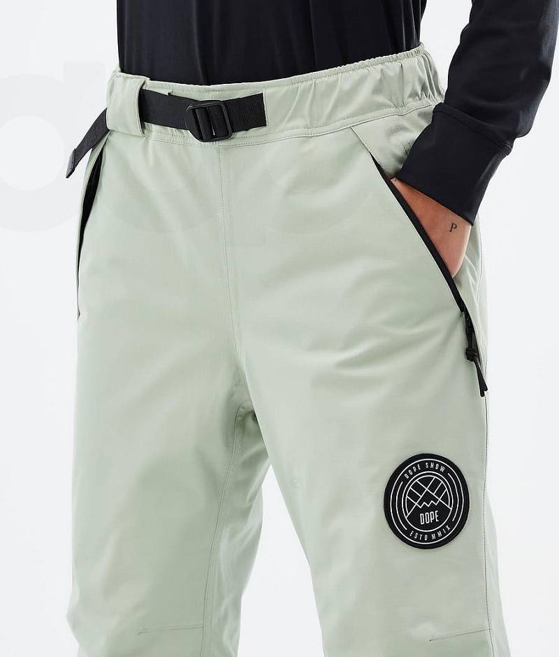 Green Women's Dope Blizzard W Snowboard Pants | India_D1102