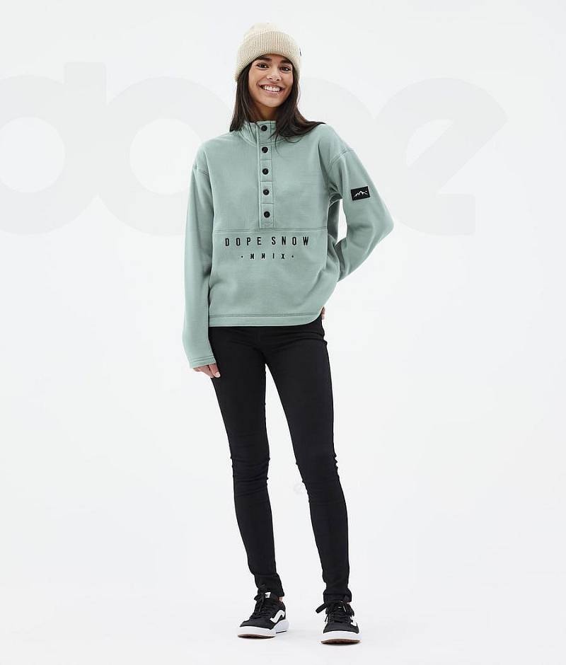 Green Women's Dope Comfy W Fleece | India_D1578