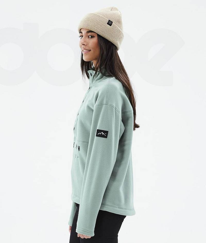 Green Women's Dope Comfy W Fleece | India_D1578