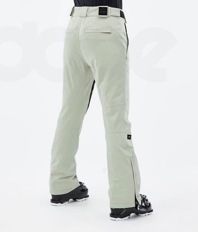 Green Women's Dope Con W Ski Pants | India_D1278