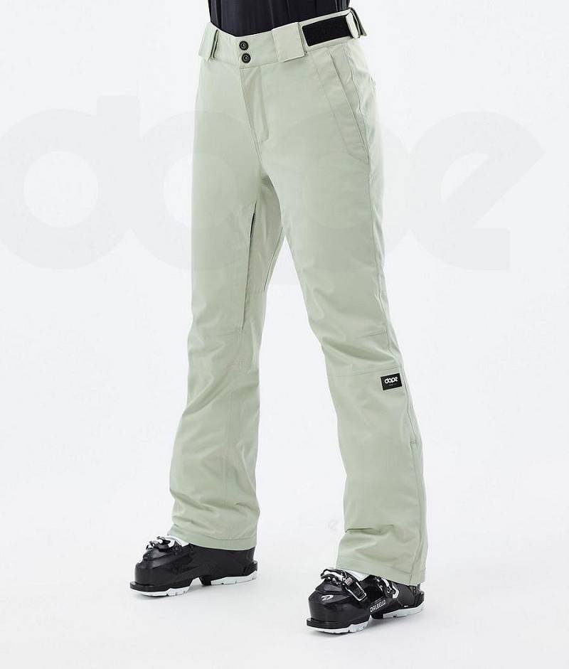 Green Women\'s Dope Con W Ski Pants | India_D1278