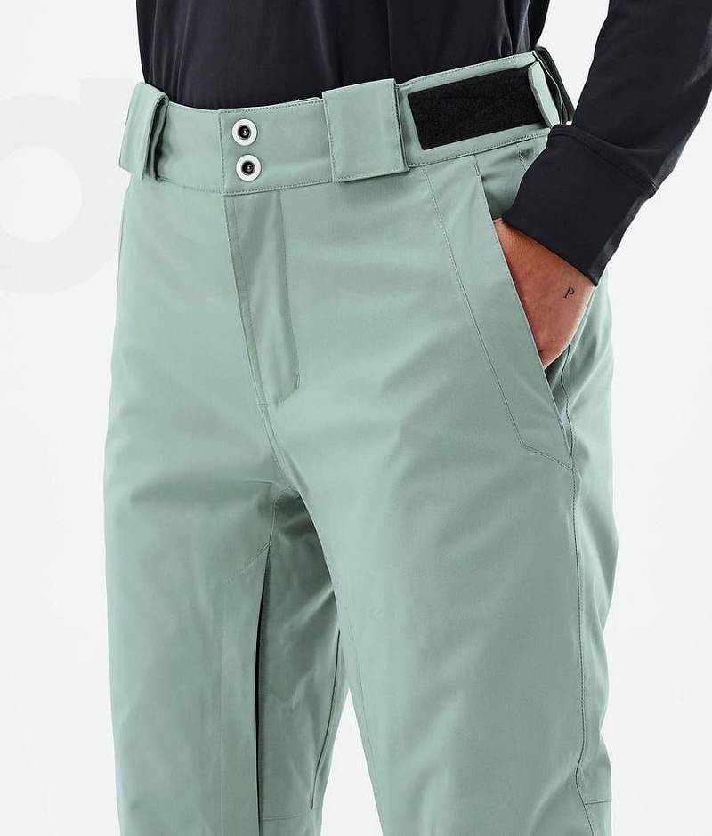 Green Women's Dope Con W Ski Pants | India_D1186