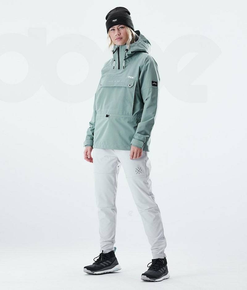 Green Women's Dope Hiker W Outdoor Jackets | India_D1770