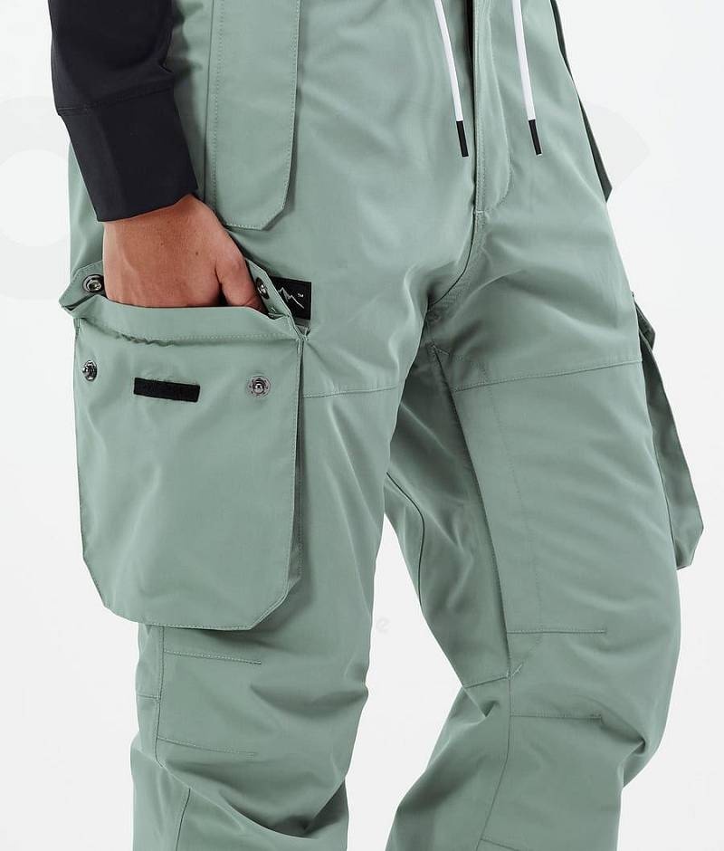 Green Women's Dope Iconic W Ski Pants | India_D1785