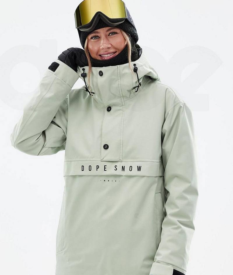 Green Women's Dope Legacy W Ski Jackets | India_D2108