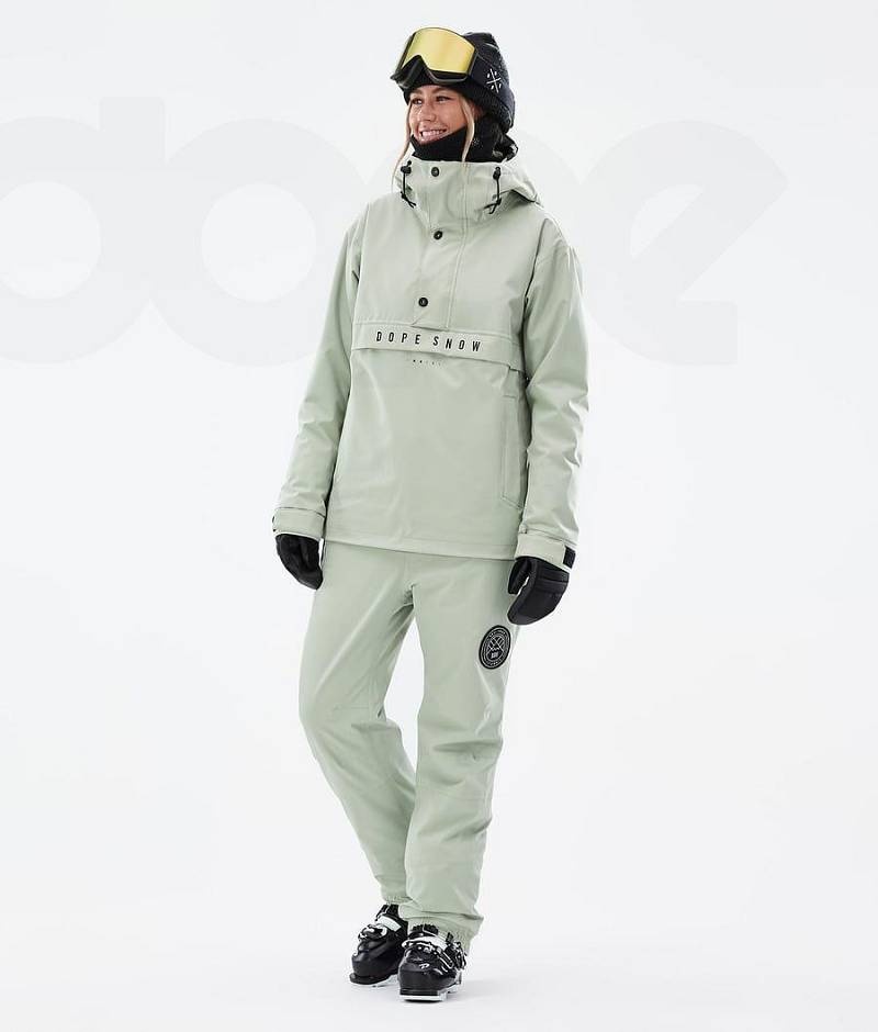 Green Women's Dope Legacy W Ski Jackets | India_D2108