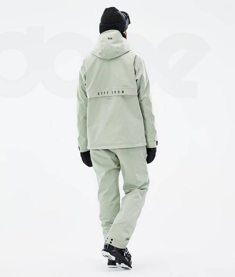 Green Women's Dope Legacy W Ski Jackets | India_D2108