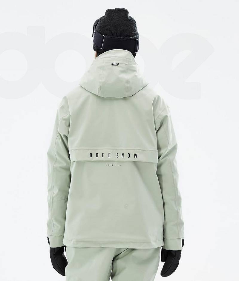 Green Women's Dope Legacy W Ski Jackets | India_D2108