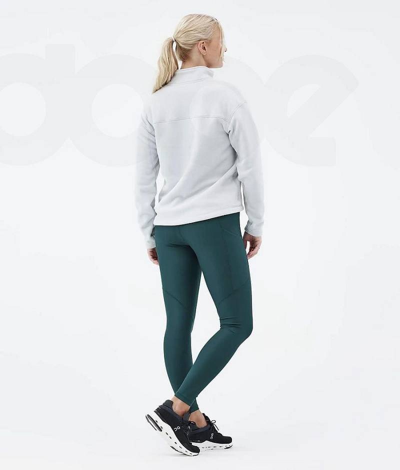 Green Women's Dope Lofty Tech Leggings | India_D1110