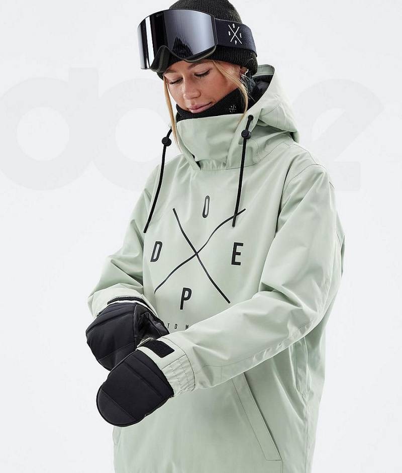 Green Women's Dope Migoo W Ski Jackets | India_D2319