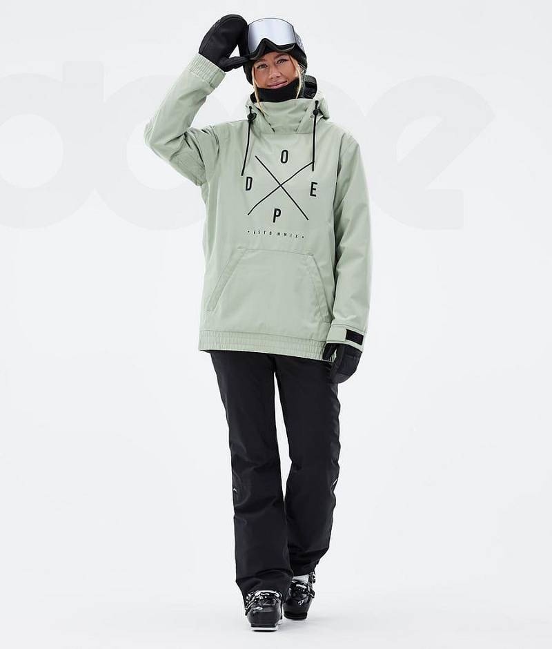 Green Women's Dope Migoo W Ski Jackets | India_D2319