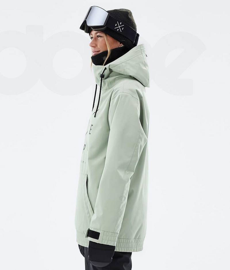 Green Women's Dope Migoo W Ski Jackets | India_D2319