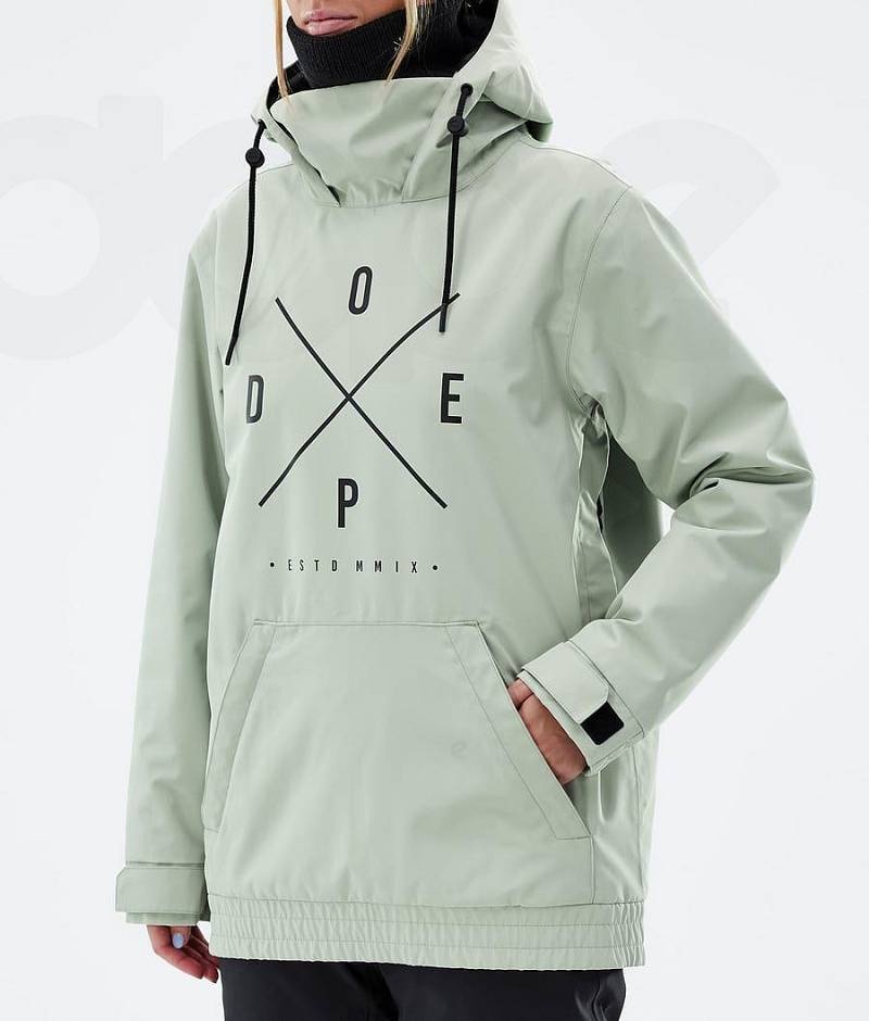 Green Women's Dope Migoo W Ski Jackets | India_D2319