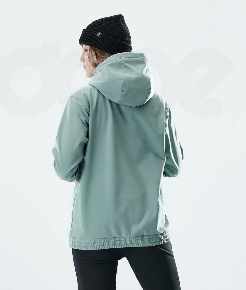 Green Women's Dope Nomad W Outdoor Jackets | India_D1589