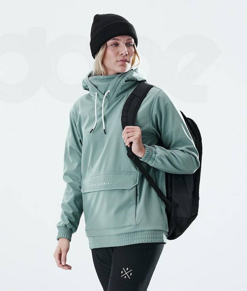 Green Women's Dope Nomad W Outdoor Jackets | India_D1589