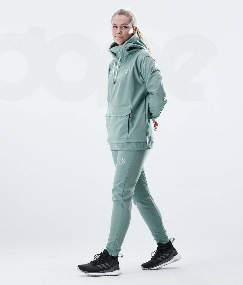 Green Women's Dope Nomad W Outdoor Pants | India_D1011