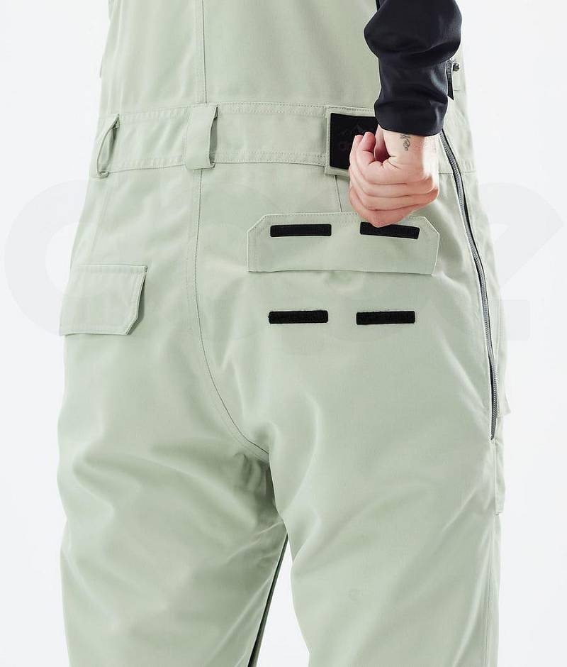 Green Women's Dope Notorious B.I.B W Snowboard Pants | India_D1467