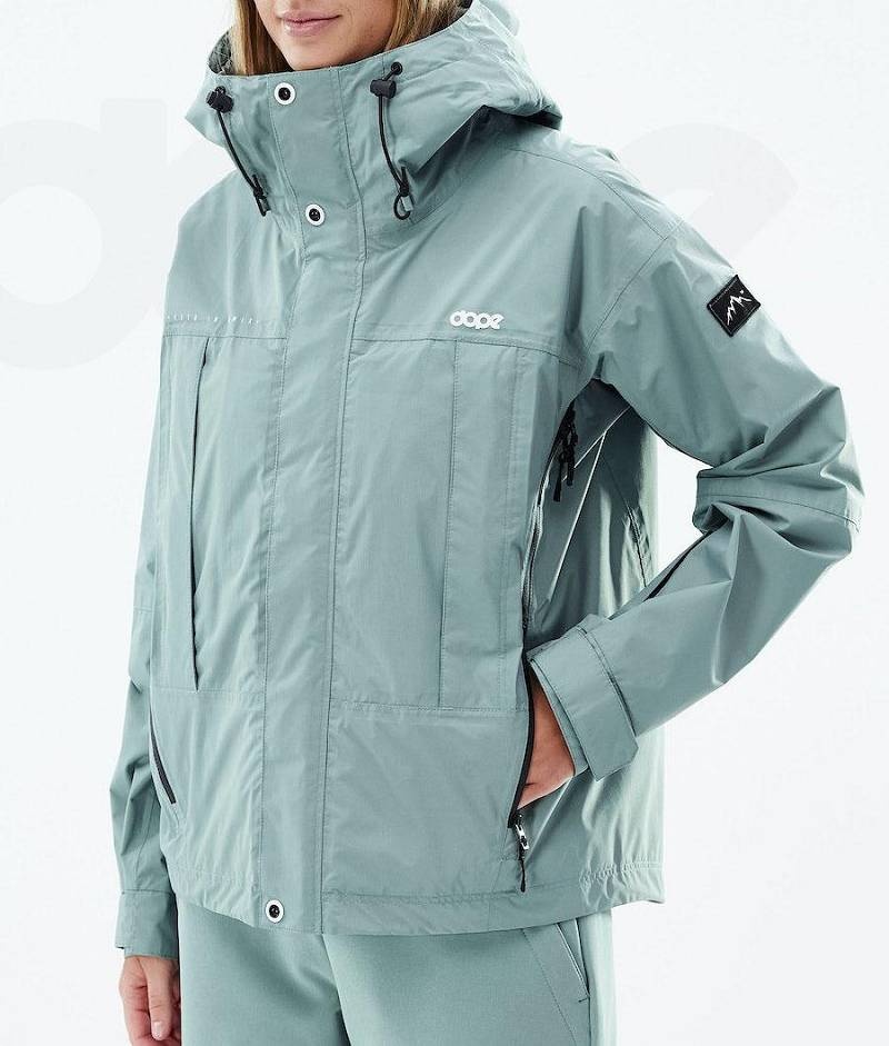 Green Women's Dope Ranger Light W Outdoor Jackets | India_D2502