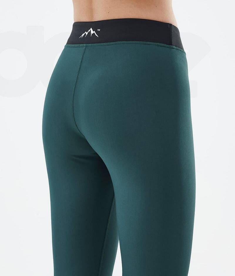 Green Women's Dope Razor Leggings | India_D2275