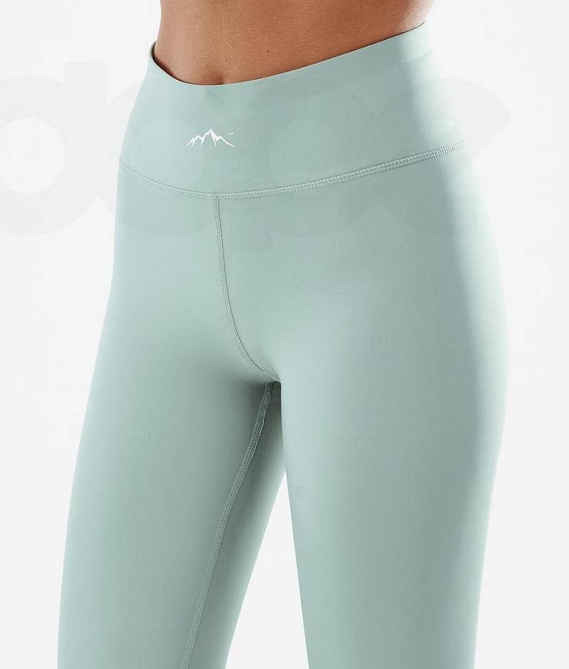 Green Women's Dope Snuggle W Base Layer Pants | India_D2304