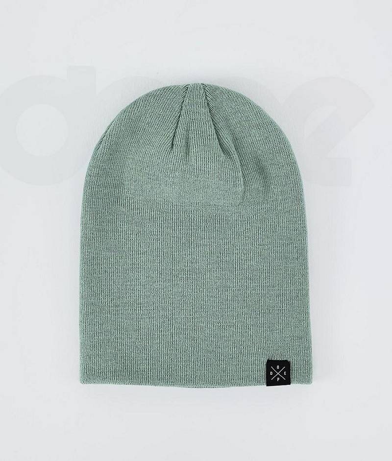 Green Women's Dope Solitude Beanies | India_D1075