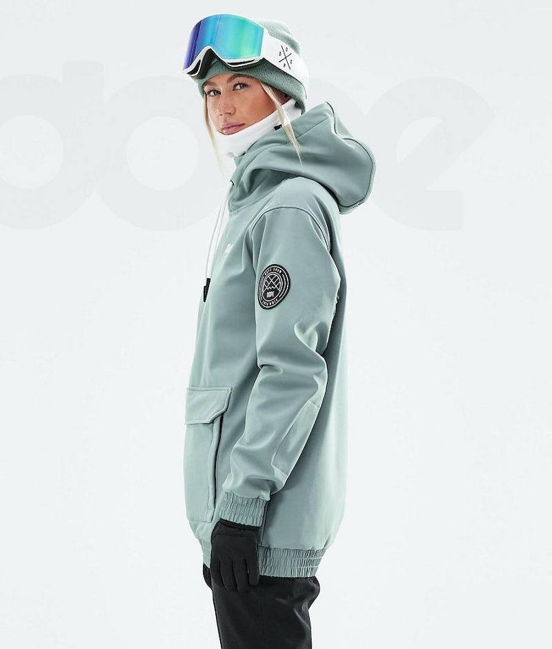 Green Women's Dope Wylie W Ski Jackets | India_D2055