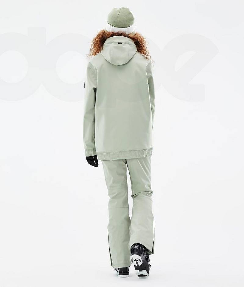 Green Women's Dope Wylie W Ski Jackets | India_D1120