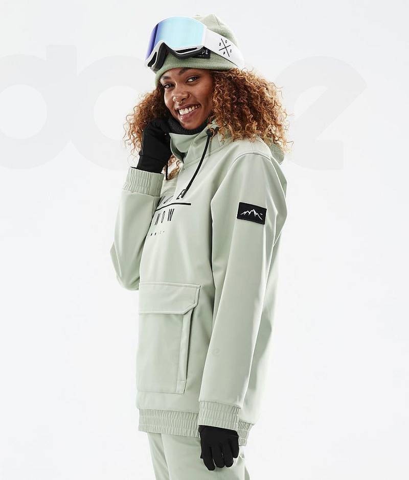 Green Women's Dope Wylie W Ski Jackets | India_D1120