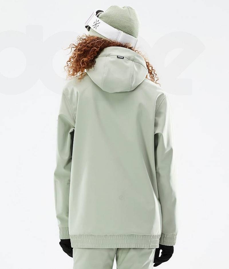 Green Women's Dope Wylie W Ski Jackets | India_D1120