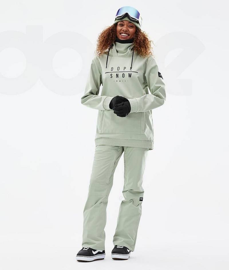 Green Women's Dope Wylie W Snowboard Jackets | India_D1438