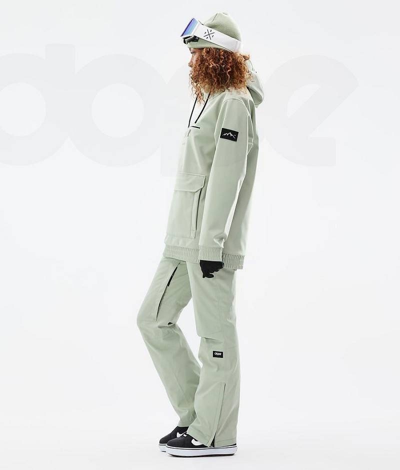 Green Women's Dope Wylie W Snowboard Jackets | India_D1438