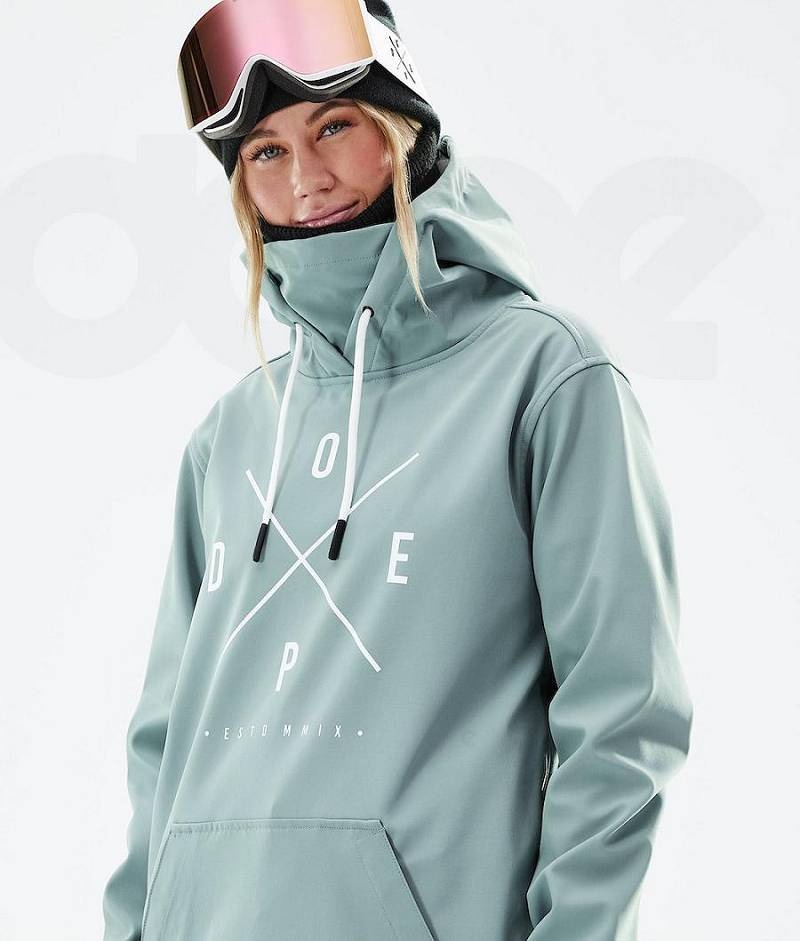 Green Women's Dope Yeti 2021 Ski Jackets | India_D1460