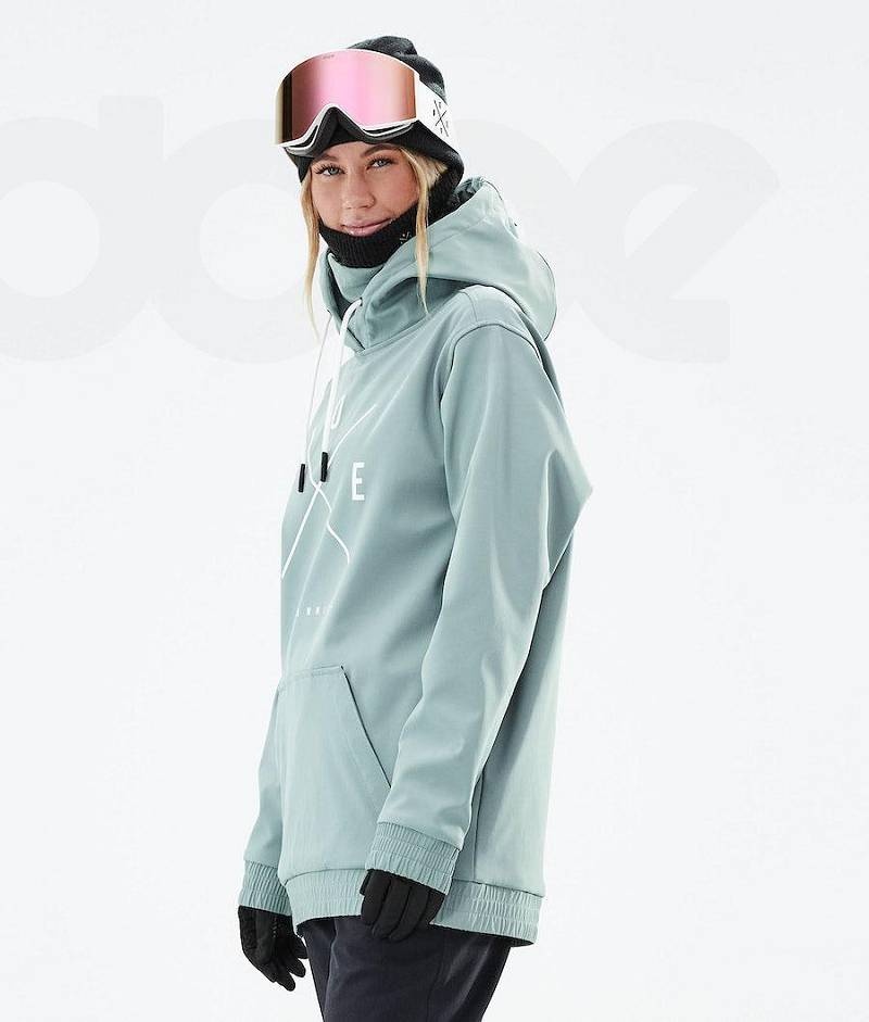 Green Women's Dope Yeti 2021 Ski Jackets | India_D1460