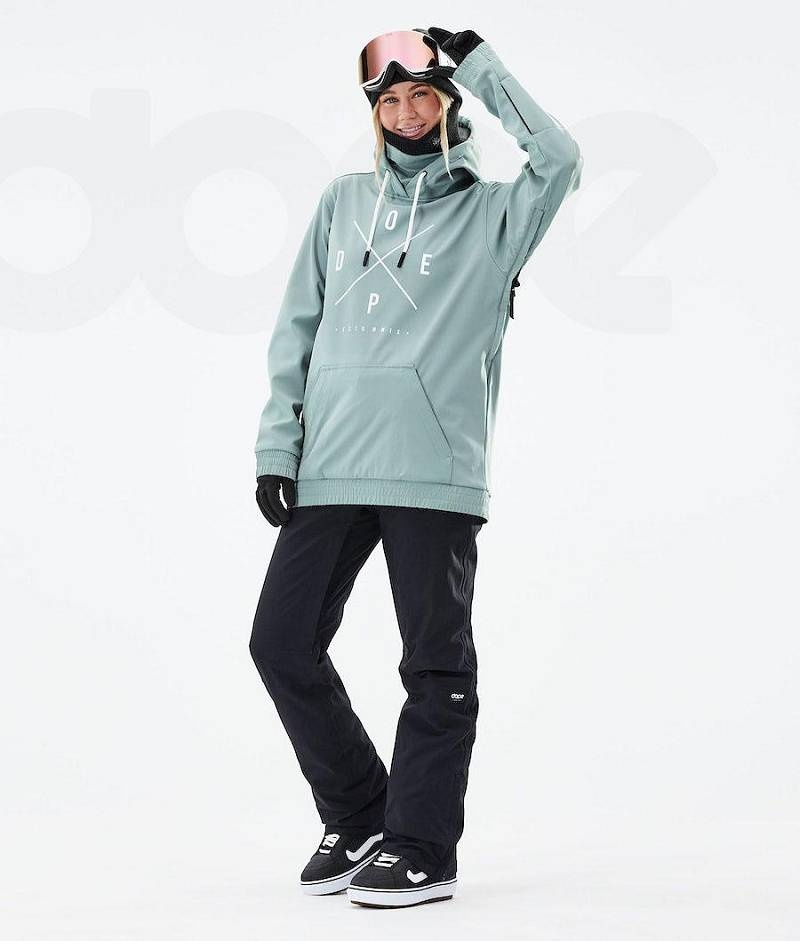 Green Women's Dope Yeti W 2021 Snowboard Jackets | India_D2464