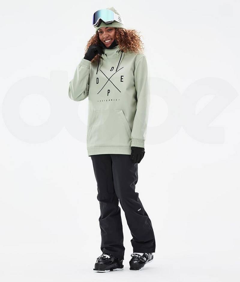 Green Women's Dope Yeti W Ski Jackets | India_D1618