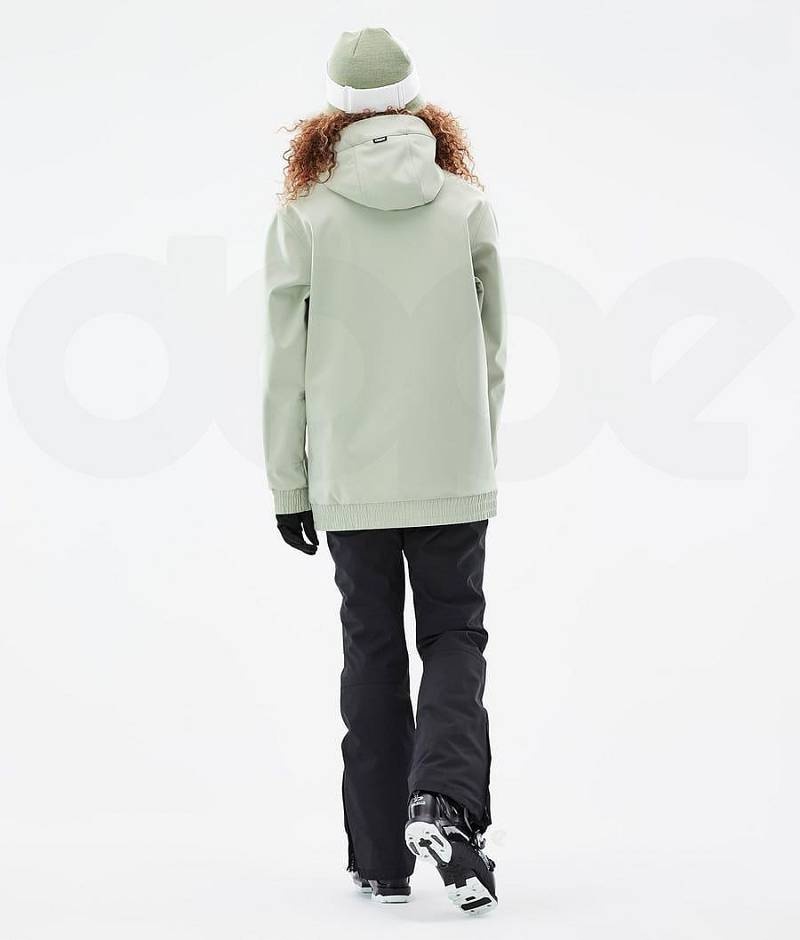 Green Women's Dope Yeti W Ski Jackets | India_D1618