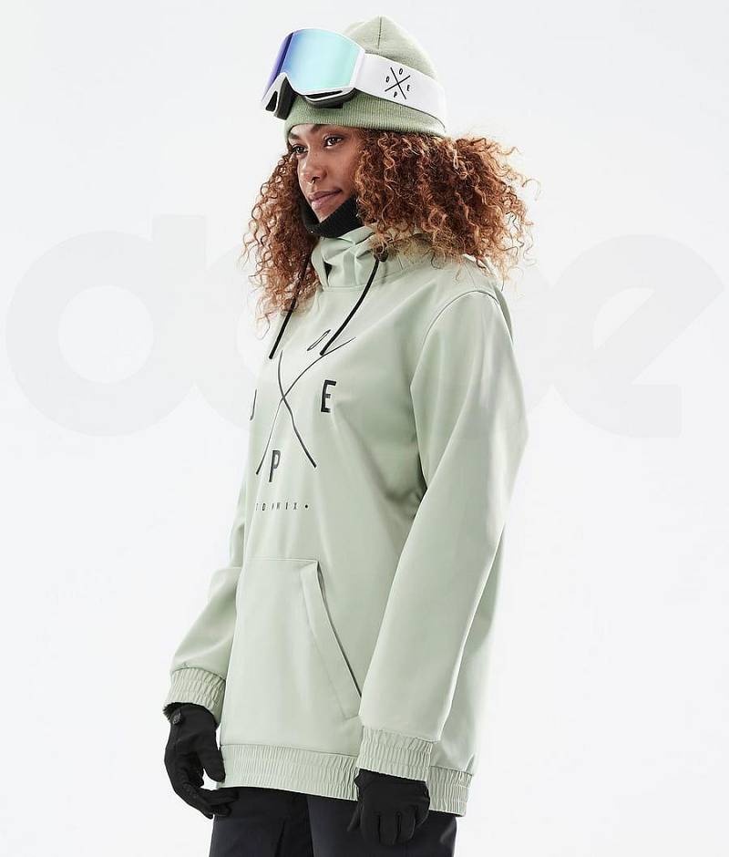 Green Women's Dope Yeti W Ski Jackets | India_D1618