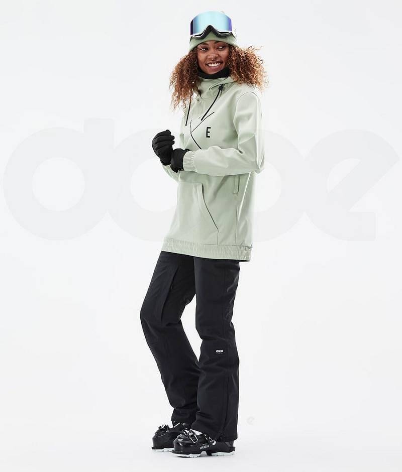 Green Women's Dope Yeti W Ski Jackets | India_D1618