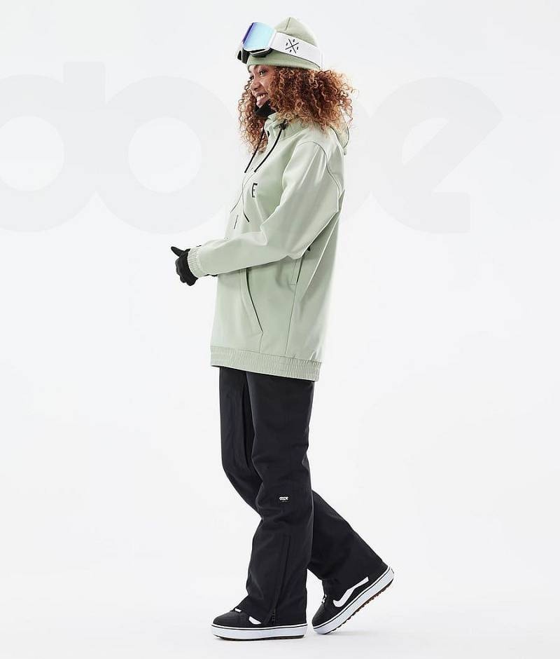 Green Women's Dope Yeti W Snowboard Jackets | India_D1563