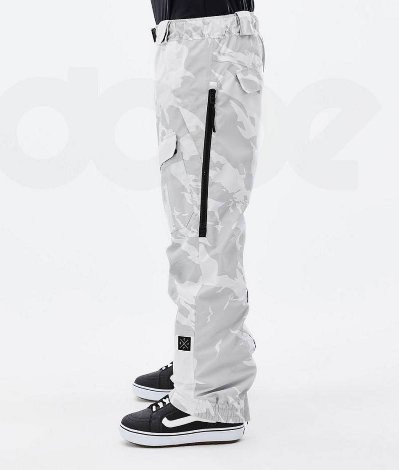 Grey Camo Men's Dope Antek Snowboard Pants | India_D1985