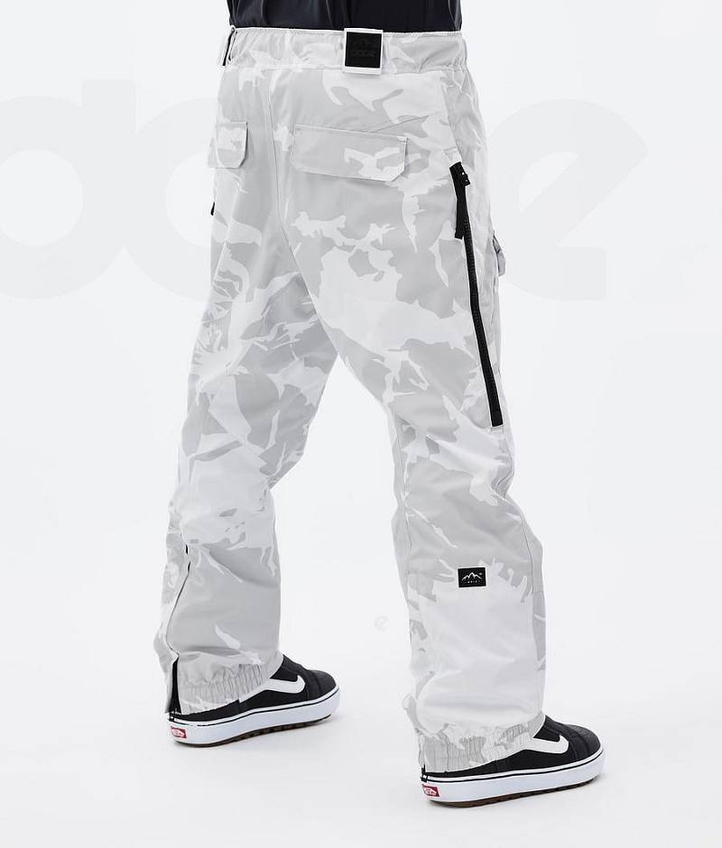 Grey Camo Men's Dope Antek Snowboard Pants | India_D1985