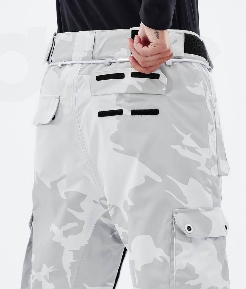 Grey Camo Women's Dope Iconic W Ski Pants | India_D2022