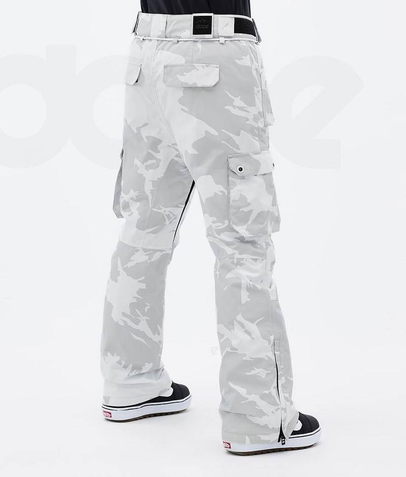 Grey Camo Women's Dope Iconic W Snowboard Pants | India_D1982