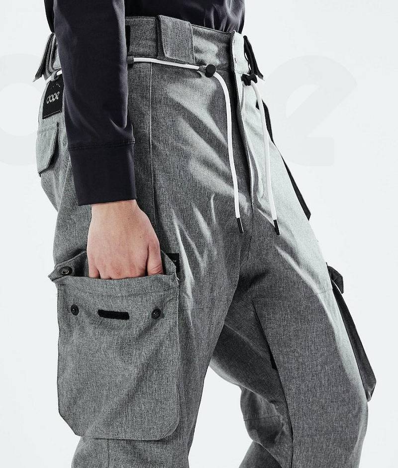 Grey Women's Dope Iconic W 2020 Ski Pants | India_D1119