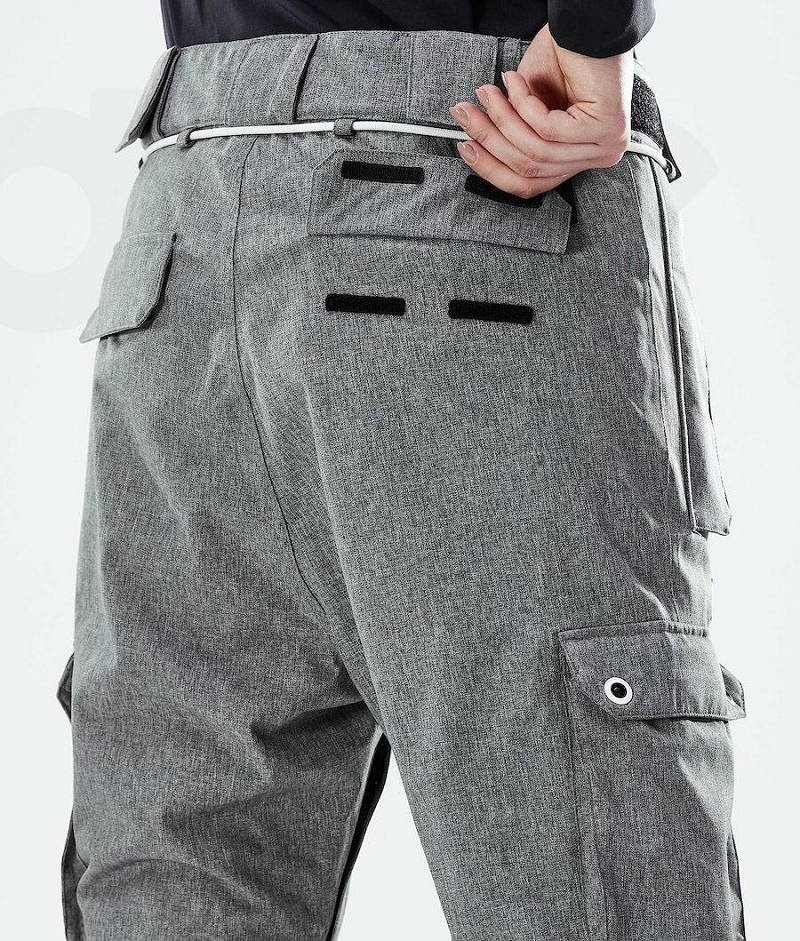 Grey Women's Dope Iconic W 2020 Ski Pants | India_D1119