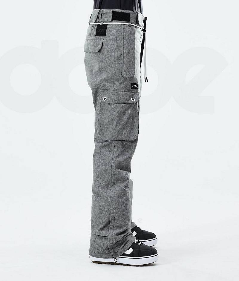 Grey Women's Dope Iconic W 2020 Snowboard Pants | India_D1269