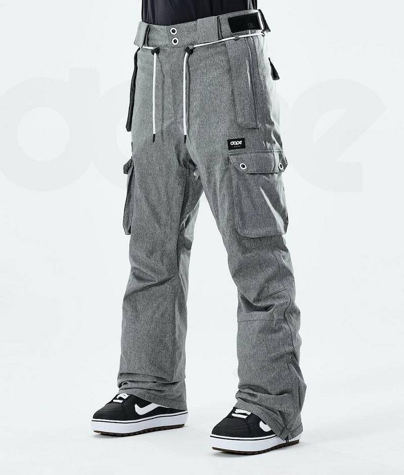 Grey Women\'s Dope Iconic W 2020 Snowboard Pants | India_D1269