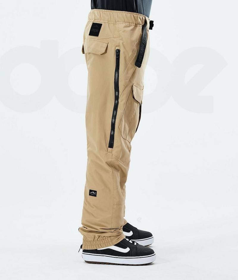 Khaki Men's Dope Antek 2020 Snowboard Pants | India_D1582